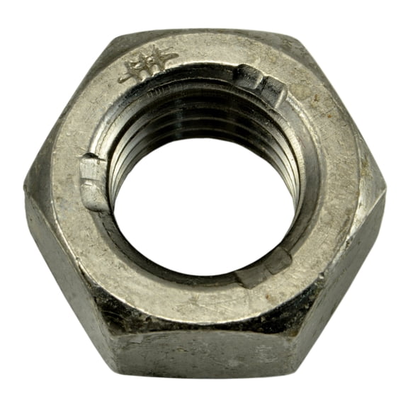 1/2"-13 18-8 Stainless Steel Coarse Thread Type C Lock Nuts (6 pcs.)