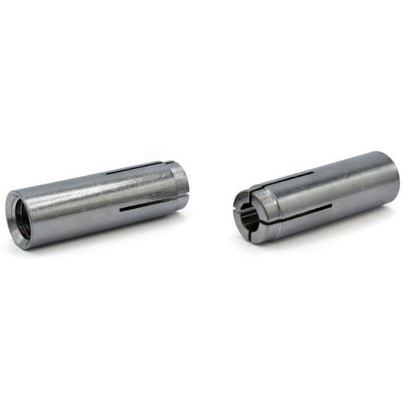 1/2-13 Drop-In Anchors / Steel / Zinc (Setting Tool Included) - 50 Piece Carton