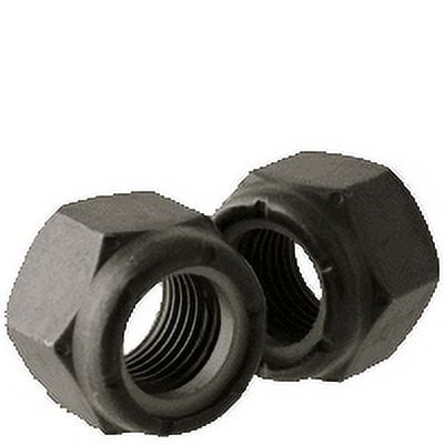 1/2"-13 Nylon Insert Lock Nut, Grade C, Medium Carbon, Phosphate & Oil (inch) (Quantity: 100)