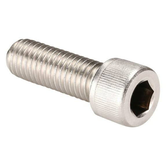 1/2"-13 Socket Head Cap Screw, Socket, Plain 18-8 Stainless Steel, 1-1/2 in Length, 10 PK