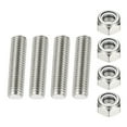 thumbnail image 1 of Uxcell UNC Fully Threaded Rod Length Right Hand Thread with Nuts for Various Applications 1/2"-13 x 1.97" 2, 1 of 6