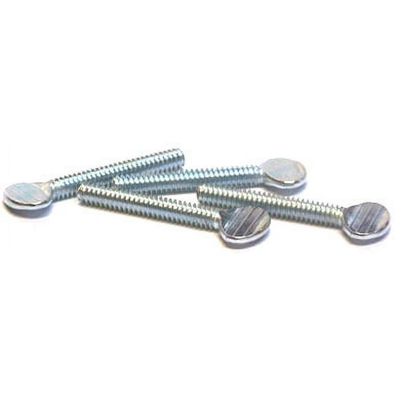 1/2-13 X 2" Thumb Screws / Type P / No Shoulder / Steel / Zinc - 250 Piece Carton