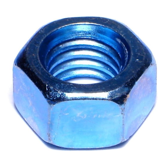 1/2"-13 Zinc Grade 8 Blue Rinsed Hex Nuts (141 pcs.)