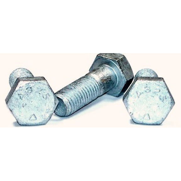 1/2-13 x 1 1/2" Structural Bolts / A325 / Plain - 300 Piece Carton