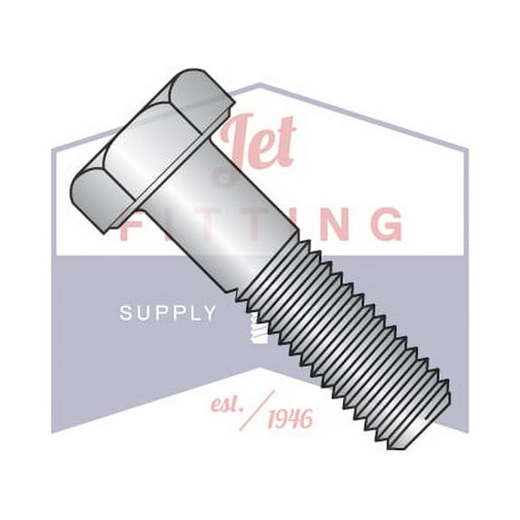 1/2-13 x 1 3/8" MS35307 Military Hex Head Cap Screw | Coarse Thread | 300 Series Stainless Steel | DFAR (Quantity: 100)