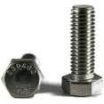 thumbnail image 1 of 1/2-13 x 1 Hex Head Cap Screws, Stainless Steel 18-8, Plain Finish (Quantity: 50 pcs) - Coarse Thread UNC, Fully Threaded, Length: 1 Inch, Thread Size: 1/2 Inch, 1 of 1
