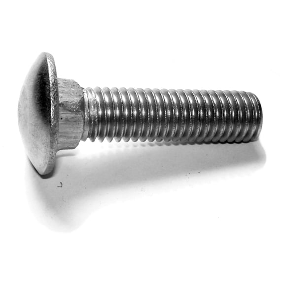 1/2"-13 x 2" 18-8 Stainless Steel Coarse Thread Carriage Bolts CBSS-208