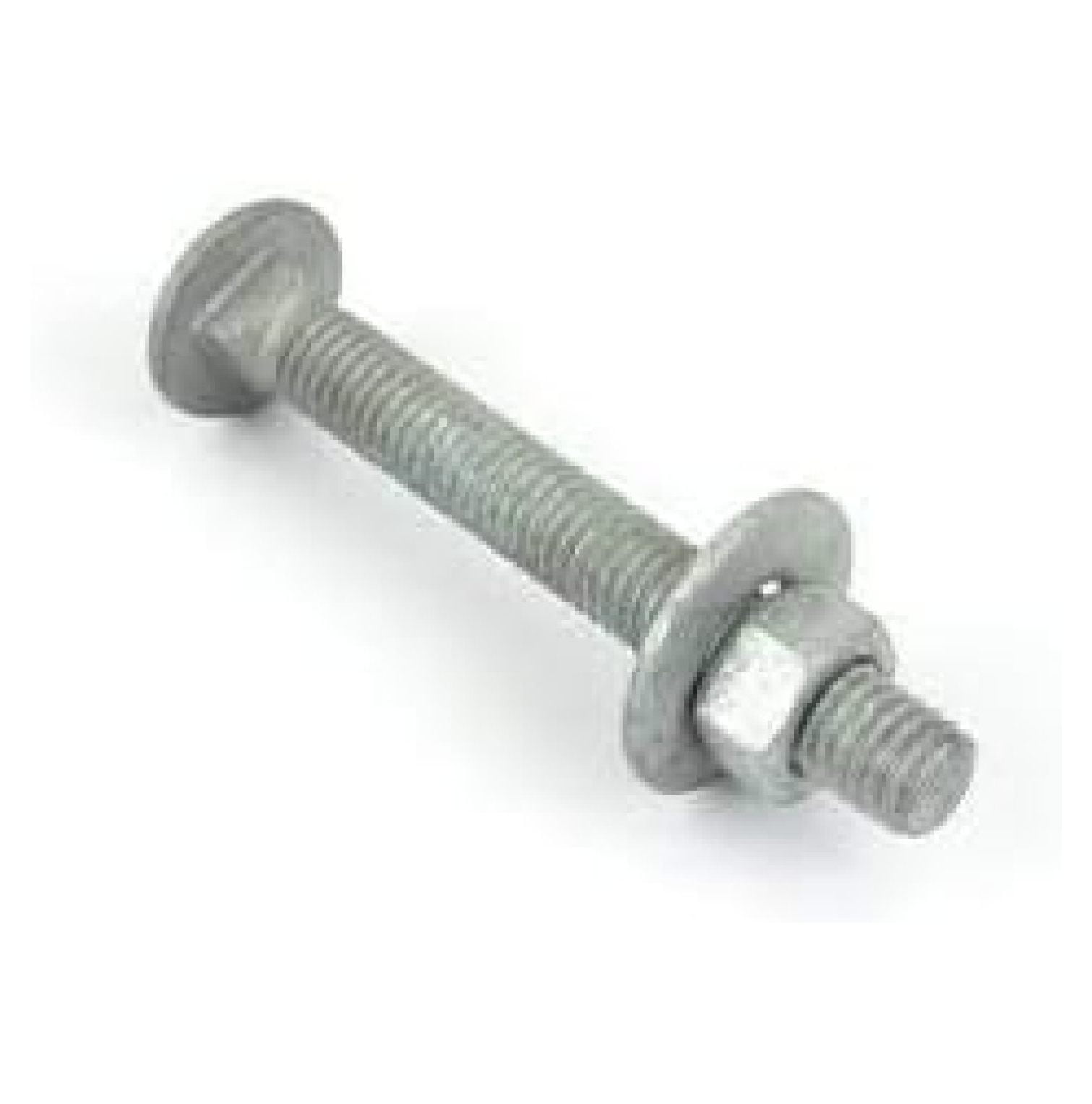 Paulin 1/2 x 8-inch Carriage Bolt - Hot Dipped Galvanized - Grade 2