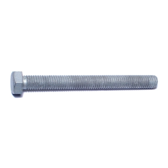 1/2"-13 x 5" Hot Dip Galvanized Steel Coarse Thread Hex Cap Screws CSHS-527