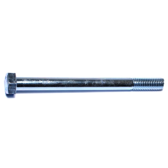 1/2"-13 x 6" Zinc Plated Grade 2 / A307 Steel Coarse Thread Hex Bolts HBHS-407