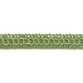 thumbnail image 1 of 1/2" (1cm) Basic solid Collection Scroll Gimp Braid Trim # 0050SG,, Sage Green #L83 (Medium Moss Green) 54.6 Yards (164 ft/50m), 1 of 1