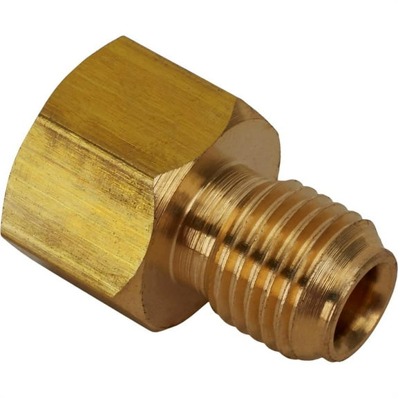 1/2-20 IFM to 3/8-24 IFF Inverted Flare Adapter: Versatile Fit for 3/16" or 1/4" Brake Lines, Ideal for Master Cylinders, Wheel Cylinders, Proportioning Valves, Selectable Thread Sizes Available