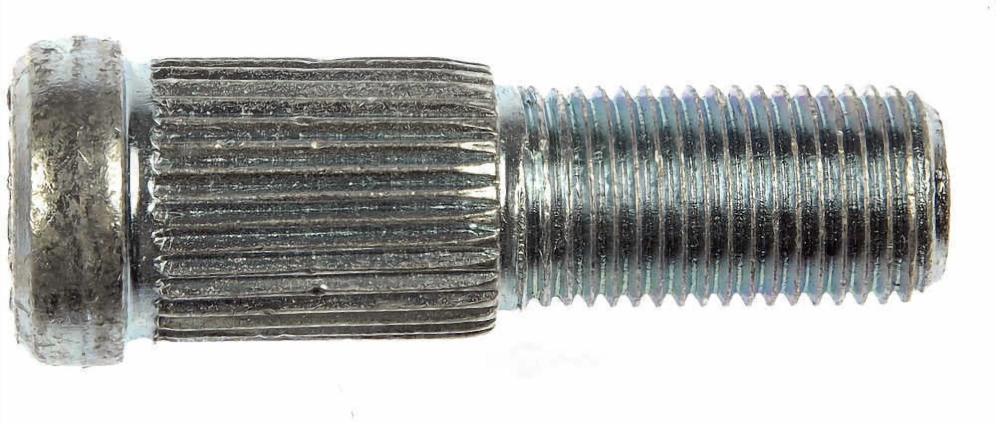 Dorman - Autograde 610-106.1 1/2-20 Serrated Wheel Stud - .620 In. Knurl, 1-13/16 In. Length