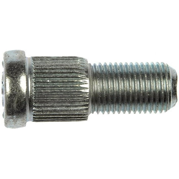 1/2-20 Serrated Wheel Stud - .623 In. Knurl, 1-13/32 In. Length