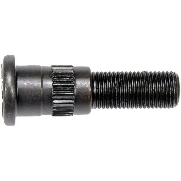 1/2-20 Serrated Wheel Stud - .625 In. Knurl, 1-15/16 In. Length