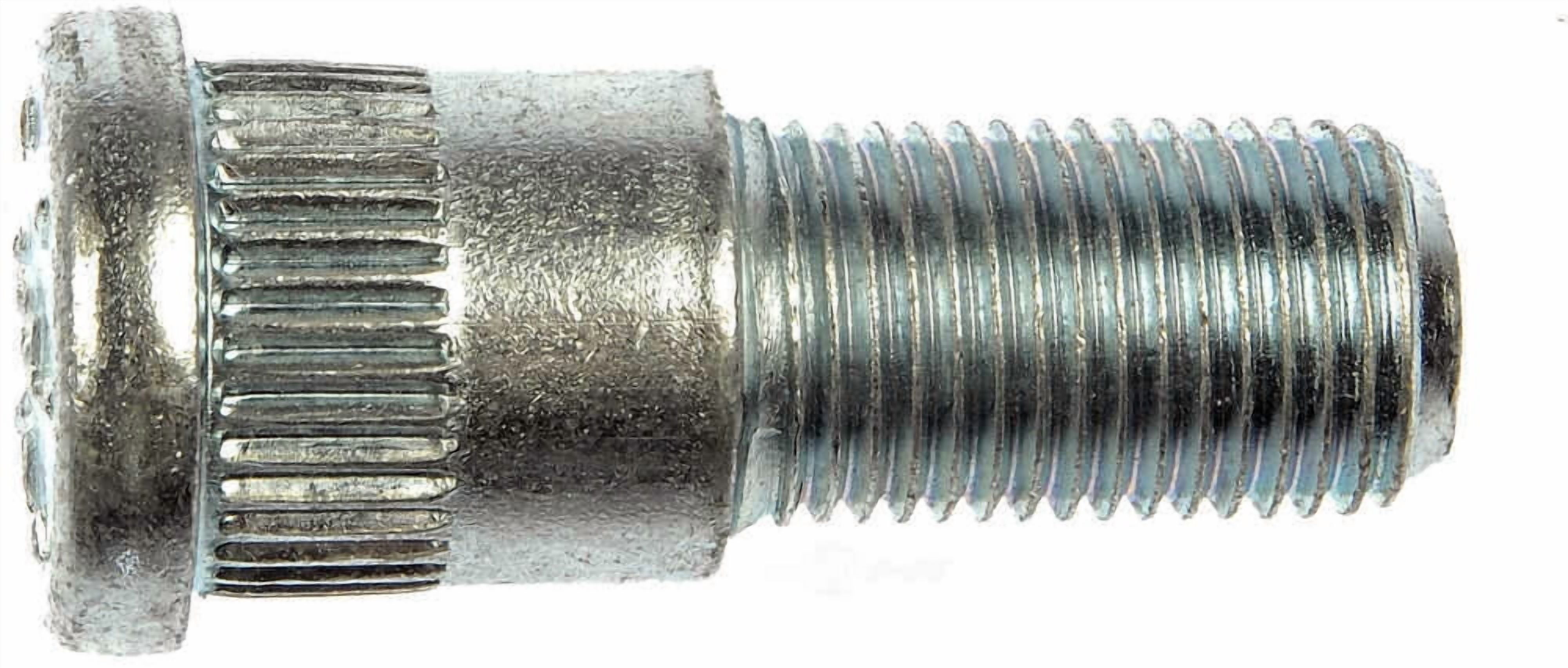 Dorman - Autograde 610-122.1 1/2-20 Serrated Wheel Stud - .650 In. Knurl, 1-9/16 In. Length