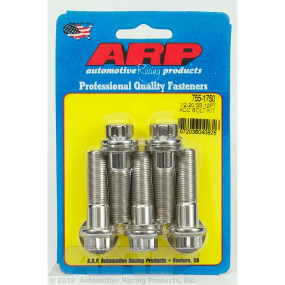 1/2-20 X 1.750 12PT SS BOLTS