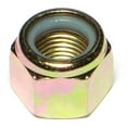 thumbnail image 1 of 1/2"-20 Zinc Plated Grade 8 Steel Fine Thread Nylon Insert Lock Nuts (5 pcs.), 1 of 1