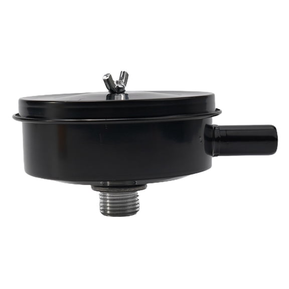 1/2\" 20Mm Thread Air Compressor Intake Filter Muffler Silencer Black-Metal