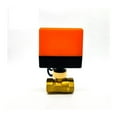 thumbnail image 1 of 1/2" 3/4" 1" 1-1/4" 1-1/2" 2" Electric Ball Valve Brass Air Conditioning Floor Heating Solenoid Valve Two-Way AC220 DC24V DC12V ,Easy to Use, 1 of 6