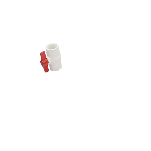 1/2" 3/4" 1" 1.25" 1.5" 2" Female Thread PVC Ball Valve Socket Valve Screw Plumbing Pipe Fittings Irrigation System Adapter 1Pc ,Stable Performance