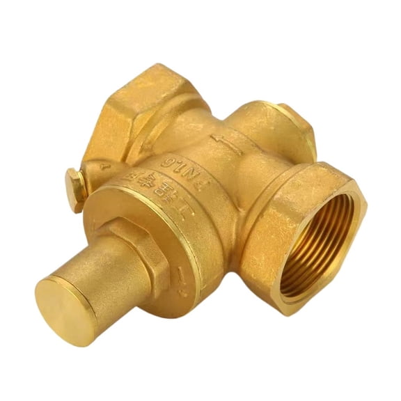 1/2" 3/4" 1" 2" Water Pressure Reducer DN15 DN32 DN40 Brass Pressure Reducing Valve Adjustable Pressure Regulator With Gauge