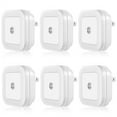 thumbnail image 1 of 1/2/3/4/5/10 Pack Auto Light Sensor LED Room Night Light Wall Lamp with Smart Light Automatic on off, 1 of 8