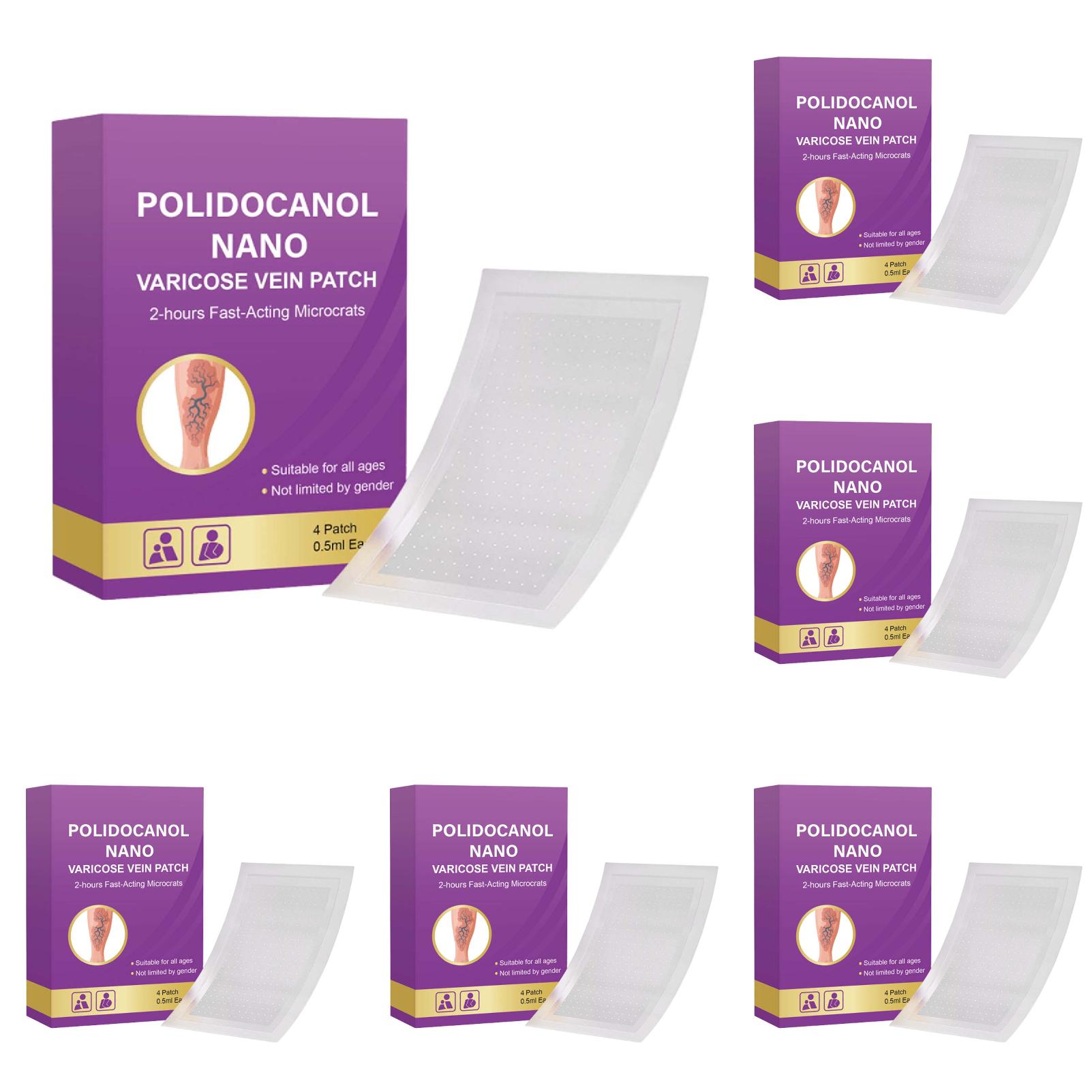 1/2/3/4/5/6 PACK Soothing Joint Muscle Patch,4 Count Nano Patch for Leg ...
