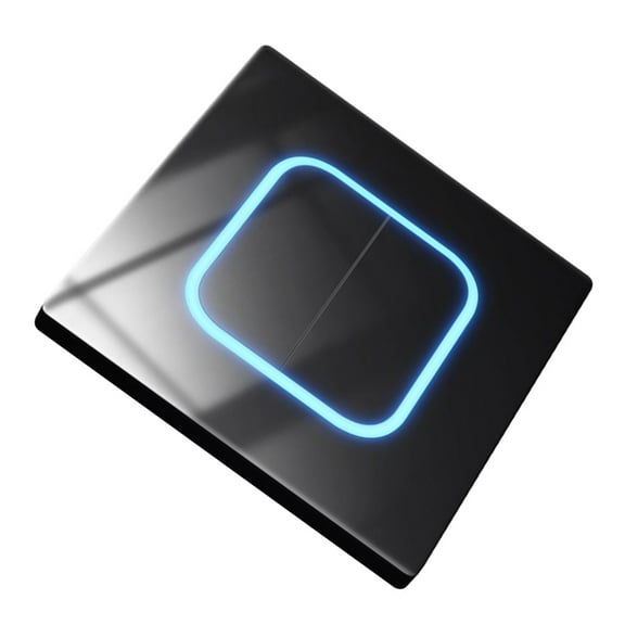1/2/3/4 Gang Wall Button Light Switches LED Indicators Reset Point Power Switches Replacement Wall Light Button Switches