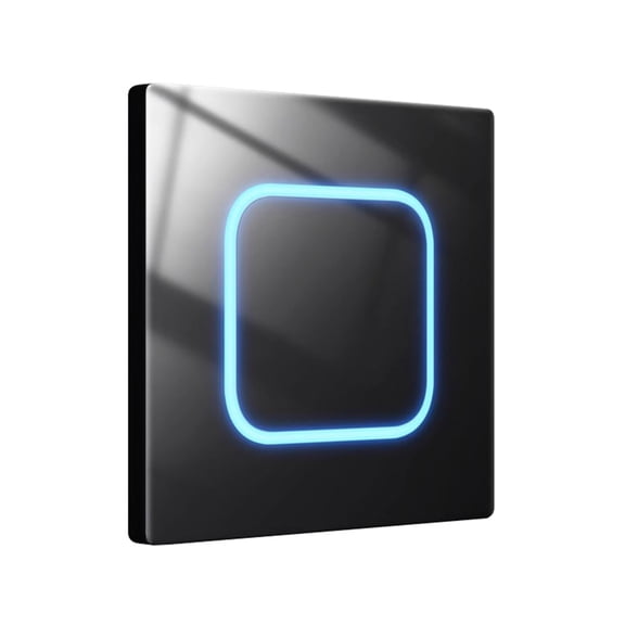 1/2/3/4 Gang Wall Button Light Switches Toughened Glass Panel LED Switches LED Indicators Reset Point Power Switches Enduring