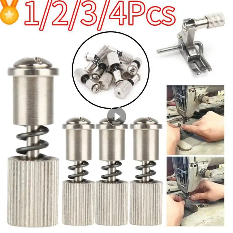 1/2/3/4 PCS Universal Presser Foot Quick Easy Change Screw Auxiliary