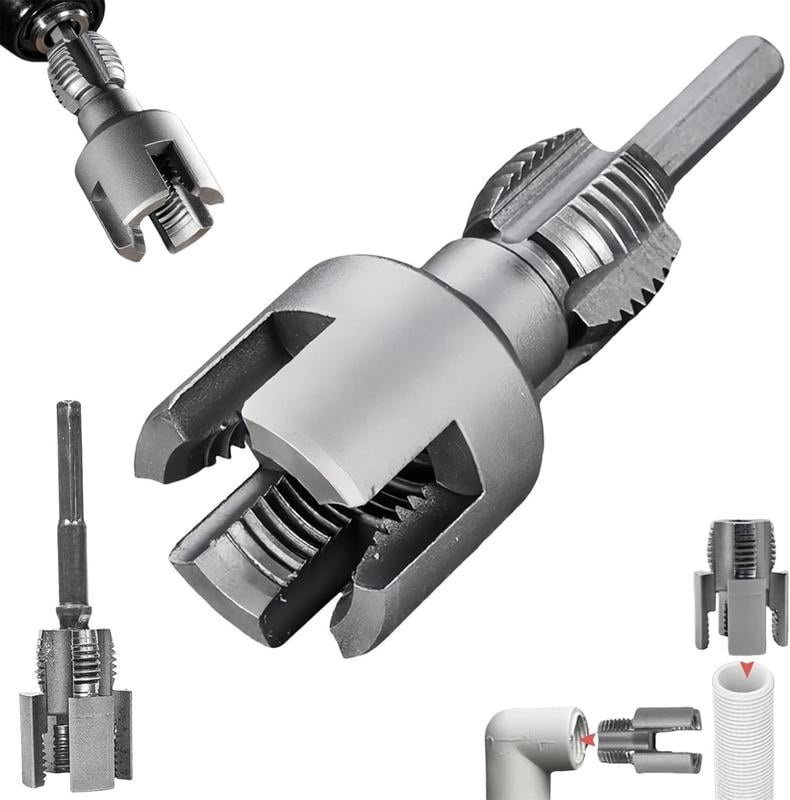 1 2 3 4 PVC Pipe Thread Cutting Tool Integrated Internal External 1-2-3-4-pvc-pipe-thread-cutting-tool-integrated-internal-external