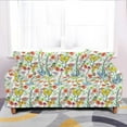 thumbnail image 1 of 1/2/3/4 Seater Easy Fit Fashion Recliner Sofa Covers Retro Armchair Loveseat Cover Stretch Soft Couch Slipcovers, 1 of 5