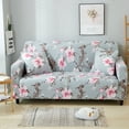 thumbnail image 1 of 1/2/3/4 Seater Elastic Sofa Covers Slipcover Settee Stretch Modern Floral Couch Furniture Protector, 1 of 9
