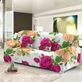 thumbnail image 1 of 1/2/3/4 Seater Elegant Flowers Elastic Sofa Covers Washable L Shape Couch Cover All-cover Slipcovers For Living Room Drop Ship, 1 of 5