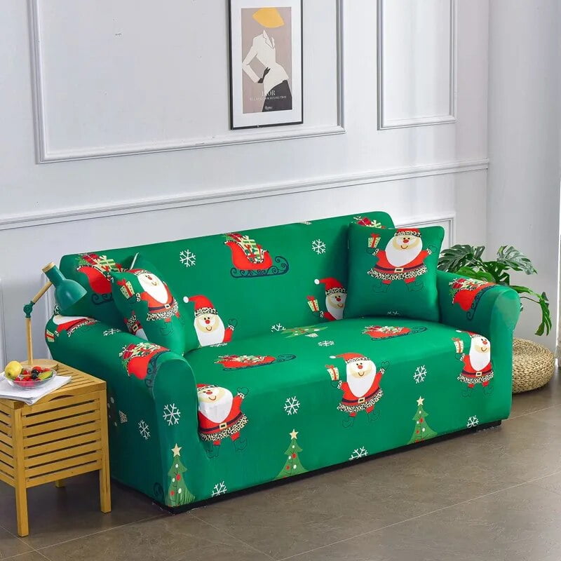 1 2 3 4 Seater Floral Printed Sofa Covers for Living Room Elastic Sofa