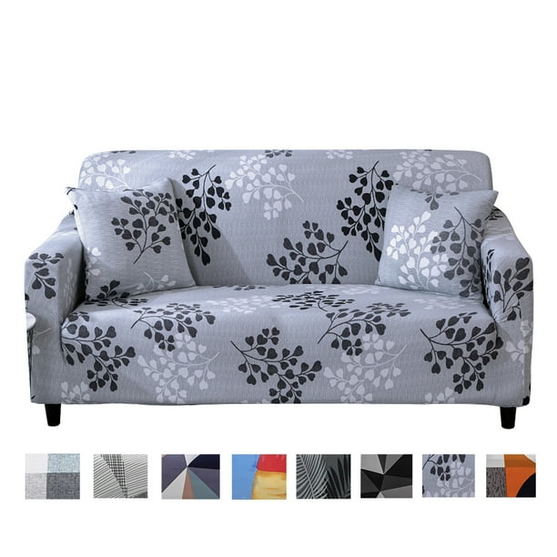 1 4 Seater Elastic Stretch Sofa Cover Durable with Pillowcase Pet Resistant Walmart Business Supplies
