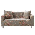 thumbnail image 1 of 1/2/3/4 Seater Printed Sofa Covers Stretch Elastic Couch Slipcover Protector Removable Washable for Dining Room， Flower Cluster, 1 of 4