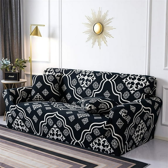 1/2/3/4-seat Plain Sofa Cover Stretch Tight Wrap All-inclusive Sofa Cover for Living Room Funda Sofa Couch Cover ArmChair Cover