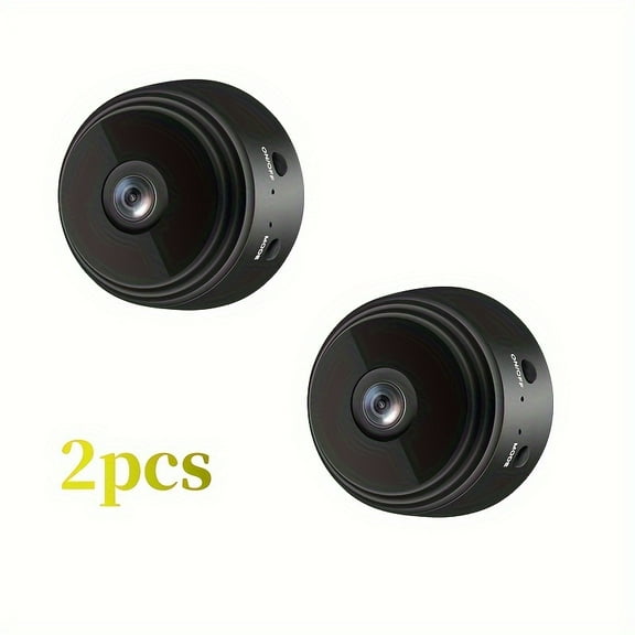 1/2/3/4PCS Mini HD Camera | 1080P WiFi, Night Vision | Motion Detection Alert, Rechargeable | Indoor/Outdoor Nanny Cam for Baby/Pet/Home/Office | iOS/Android Live Monitoring