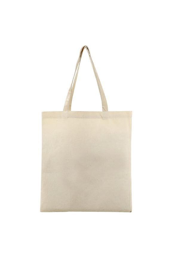 1/2/3/4Pc Cotton Canvas Bag A,1Pc Handbag,15.7"H X 11.8"W Cotton Reusable Shopping Bag Simple Fashion Tote Bags Decorate Your Own Gift Bag