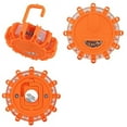 thumbnail image 1 of 1/2/3/4Pcs LED Road Flares Emergency Disc Roadside Safety Light Flashing Road Beacon for Car Truck Boat, 1 of 9