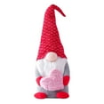 thumbnail image 1 of 1/2/3/4Pcs Valentines Day Gnomes Decorations, Handmade Valentine Gnome Decor Mr & Mrs Swedish Tomte Stuffed Gnomes Plush Doll Knomes Ornaments for Girlfriend Wife Women Home Gift, 1 of 9