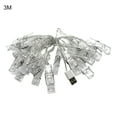 thumbnail image 1 of 1/2/3/4m LED Photo Clip String Light Lamp Home Wall Party Garden Hanging Decor, 1 of 7