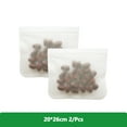 thumbnail image 1 of 1/2/3/5Pcs Reusable Food Freezer Bags Leakproof Silicone Ziplock Bags BPA Free Meat Fruit Veggies Storage Bag Dishwasher Safe, 1 of 10