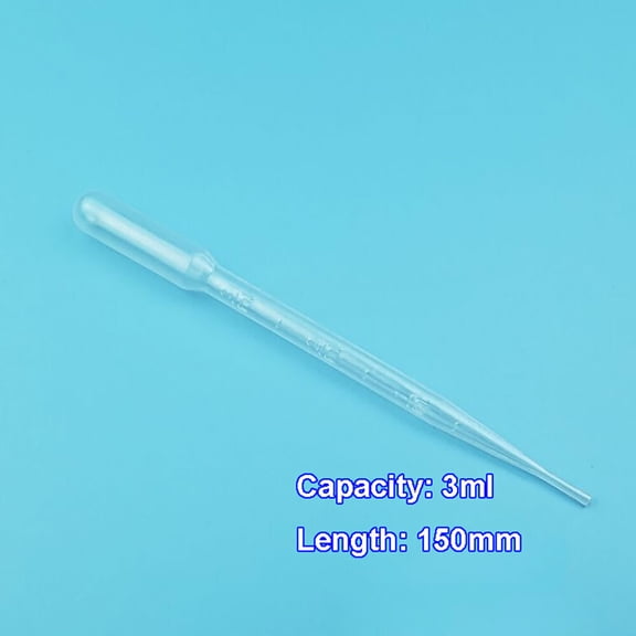 1/2/3/5ml Disposable Eye Dropper Set Transfer Lab Graduated Pipettes 200pcs/set