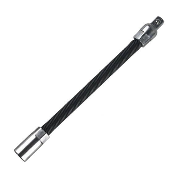 1/2", 3/8", 1/4" Flexible Extension Bar Set, Black Flexible Socket Wrench Extension Drive Socket Driver Handle