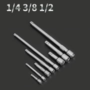 Extension Length Bar Set for Socket Ratchet Accessory Tool size for 1-4
