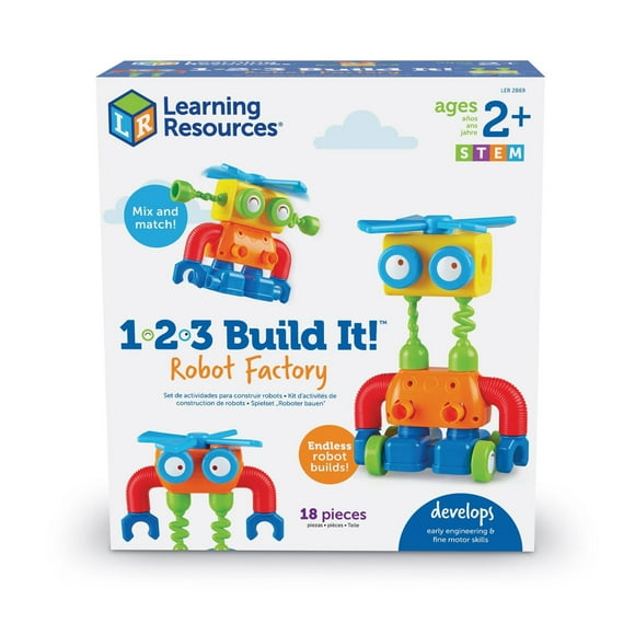 1-2-3 Build It! Robot Factory