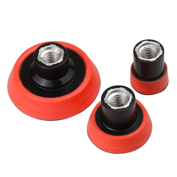 1/2/3" Car Polishing Disc Backing Plate Hook Looping For Car Polisher Sanding Waxing Care Tool M14 Drill Adapter